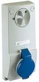 Schneider 82043 Aanbouwstopcontact vergrendeld, 32A, 3p+E, 200-250 V AC, IP44
