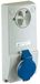 Schneider 82043 Aanbouwstopcontact vergrendeld, 32A, 3p+E, 200-250 V AC, IP44