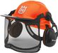 Husqvarna Functio Pro - Casque de sécurité avec protection auditive et visière UltraVision - Orange