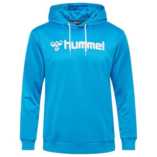 hummel Logo Hoodie S - Bleu - S