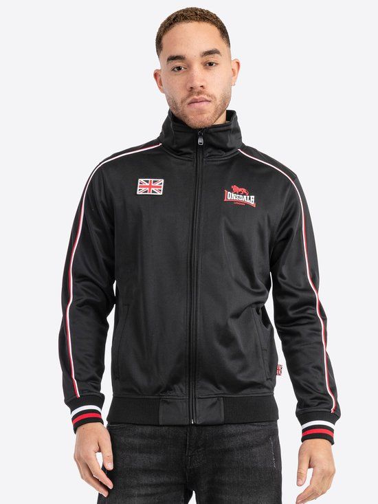 Lonsdale London SKELLBERRY Heren Trainingsjas - zwart - XXL