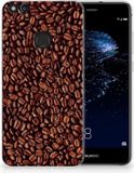 B2Ctelecom Huawei P10 Lite Siliconen Case Koffiebonen