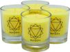 Wagner Design Chakra kaars, Manipura, set van 4, geel