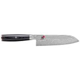 Miyabi 5000FCD Santokumes - 18cm - RVS/Hout