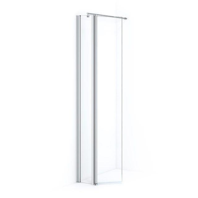 Maxaro Inloopdouche 20 cm met Draaibare Zijwand 35 cm Chroom