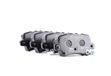 Valeo Set van 4 Remblokken Essential 301849, Achteras