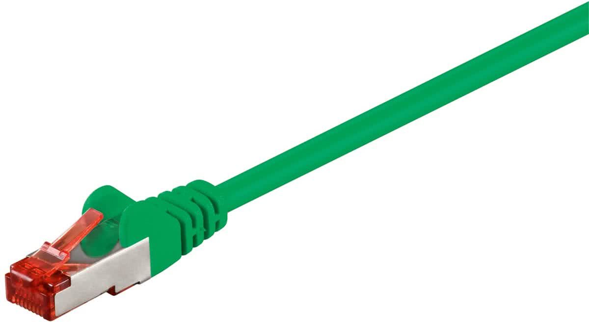 Wentronic 93213 - Cat 6 UTP-kabel - RJ45 - 0.25 m - Groen