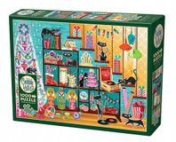 Cobble Hill Puzzle Kerstkatten 1000 pièces