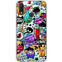 1001 coques Huawei P Smart Plus Bedrukt siliconen hoesje Graffiti 2