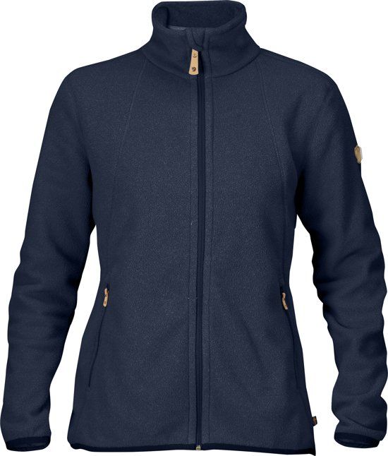 Fjällräven Stina Fleece Dames, blauw XS 2023 Fleece jassen
