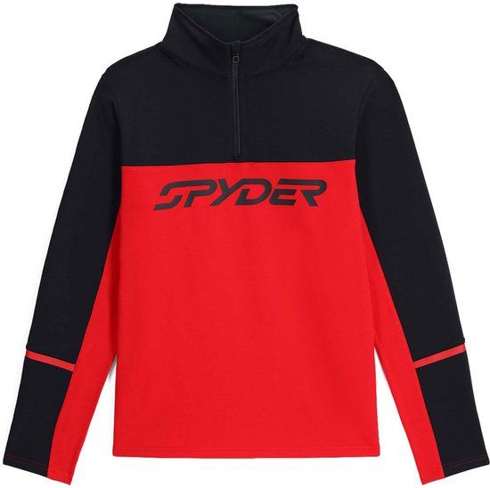 Spyder Speed Fleece 1/3 Zip Skipully Heren Rood M