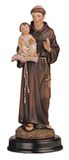 George S. Chen Imports SS-G-205.09 Saint Antony Heilige Beeldje Religieuze Decoratie Standbeeld Decor, 5 inch