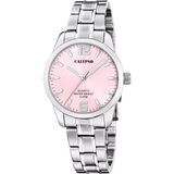 Calypso K5867/5 Polshorloge Dames Zilverkleurig/Goudkleurig Staal Mineraalglas Analoog Quartz 5 ATM