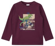 s.Oliver T-shirt à manches longues avec imprimé interchangeable