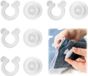 Ibenzoa® Clips d'angle multifonctionnels - Blanc