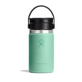 Hydro Flask – Wide Flex Sip Lid Coffee 355 ml (12 oz) – Lekdicht, Geïsoleerd, Bekerhouder Compatibel – Houdt Dranken 24 Uur Koud & 12 Uur Warm - Mermaid Green