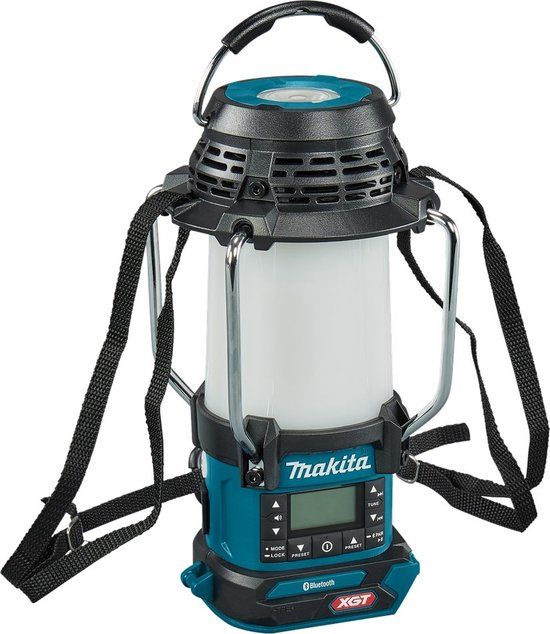 Makita MR010GZ Accu Campinglamp met Radio en Bluetooth XGT 40V Max Basic Body
