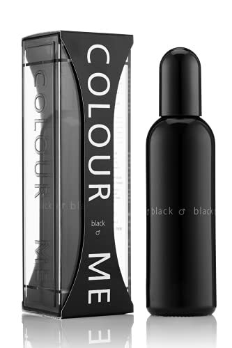 Colour Me Black - Fragrance for Men - 90ml Eau de Parfum, by Milton-Lloyd