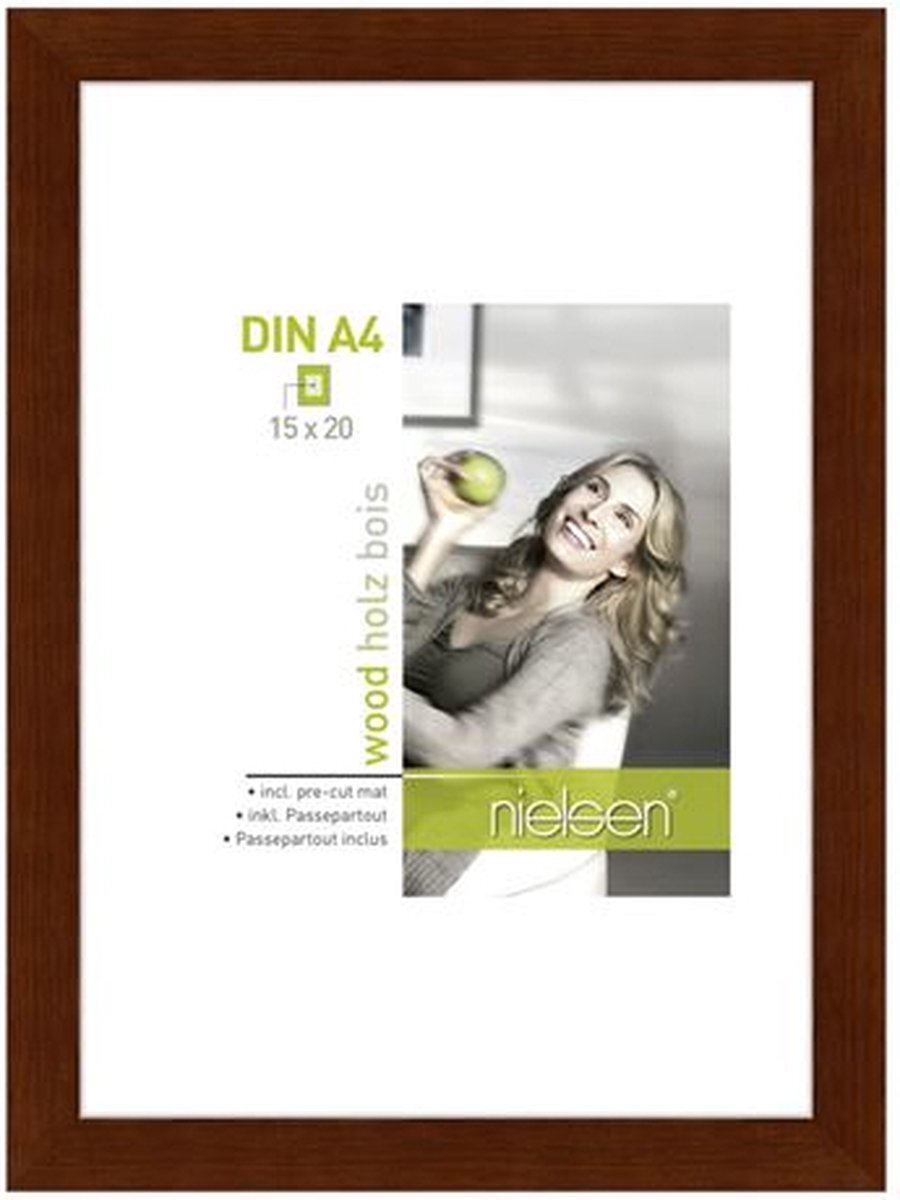 Nielsen Apollon wengé 21x29,7 hout DIN A4 8988049