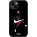 Maniacase Langspeel Iphone 13 nike jordan logo fond noir