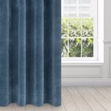 Eurofirany RIA Sheer Polyester Grommet Curtain - Navy Blue