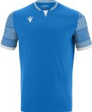 Macron Tureis Chemise Manches Courtes Homme - Royal / Blanc | Taille : M