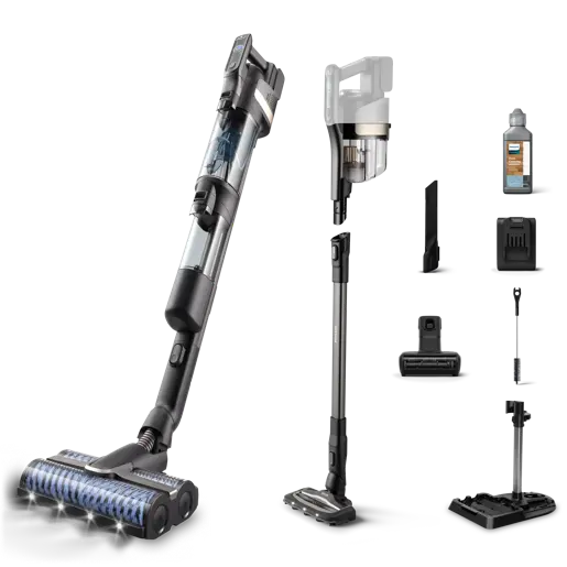 Philips 9000-serie AquaTrio snoerloze stofzuiger en dweil XW9463/11R1