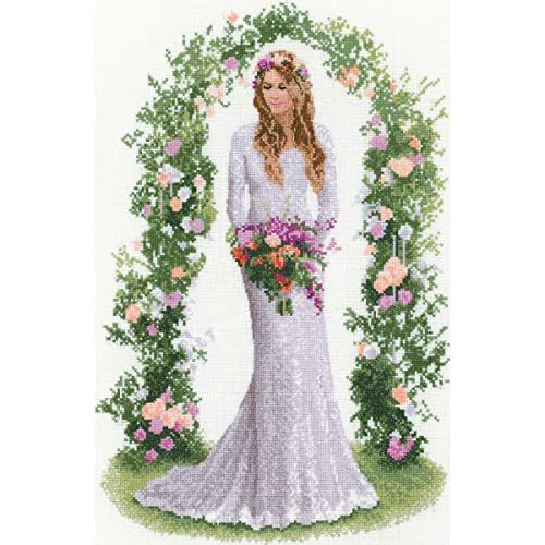 Heritage Crafts Heritage kruissteekset telstof "Laura (L)" - 26,5 x 41 cm - JLLA1510-E