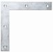 Alberts 851873 raamhoek | rvs | 120 x 120 x 20 mm | set van 10
