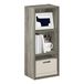 Furinno LUDER Boekenplank, boekenkast, boekenkast, 3-kubus, boekenkast, 9,3 x 12 x 31,5, voor woonkamer, slaapkamer, thuiskantoor, Frans eiken