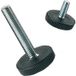 Pied à vérin réglable M5x30 Diamètre de tête: 15 - 1 pièce