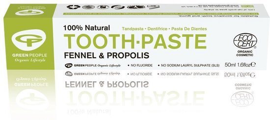 Green People Tandpasta fennel & propolis 50ML