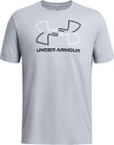Under Armour UA GL FOUNDATION UPDATE SS-GRY Heren Sportshirt - Mod Grijs Medium Heather - Wit - Zwart