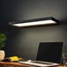Arcchio Kantoorverlichting 2lichts polystyreen, aluminium H: 3 cm zwart, wit Inclusief lichtbronnen