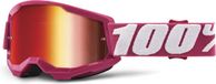 100percent Strata 2 Youth Lunettes Oranje Gold Mirror/CAT2 Enfants