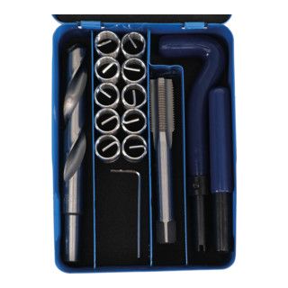 BGS Schroefdraad reparatieset M14 x 1,5 - 14 delig