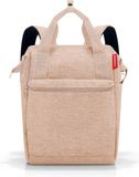 reisenthel Allrounder R Schouder/ Rugtas - 12L - Twist Coffee Beige