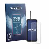 Savvies 3 Stuks Screenprotector - Geschikt voor Hotwav Hyper 8 Ultra - Beschermfolie Glas Transparant