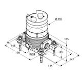 Kludi Flexx Boxx inbouwdeel, DN20 88088