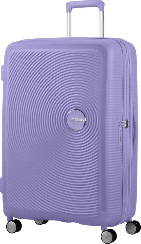 American Tourister Soundbox Spinner 77/28 TSA - Lavender - 110 l
