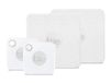 Tile Mate met verwisselbare batterij en Tile Slim - sleutelvinder. Portemonneevinder. Artikelzoeker - 4-pack (2 x Mate, 2 x slim)