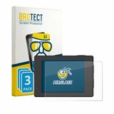 BROTECT Beschermglas-Folie voor SIJCAM SJ4000 Air | 3 Stuks Transparant Screen Protector Made in Germany 9H Hardheid Krasbestendig Clear