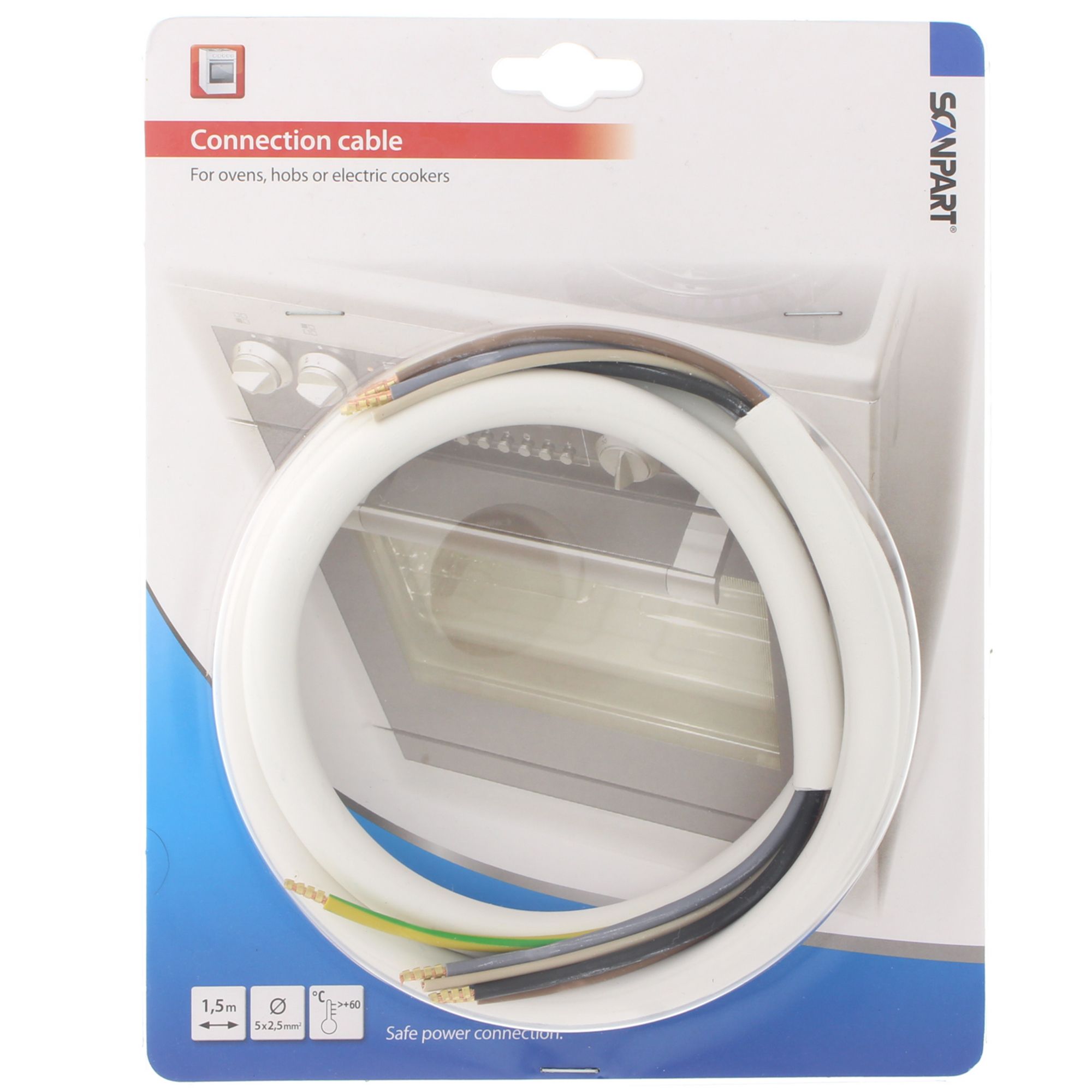 Scanpart 1191015525 - Ovenonderdeel & -accessoire - wit