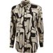 Stenströms Chemise Marron Foncé à Motifs