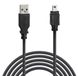 PlayStation Câble de recharge PS3 controller - USB - Mini-USB - 3 m - Noir