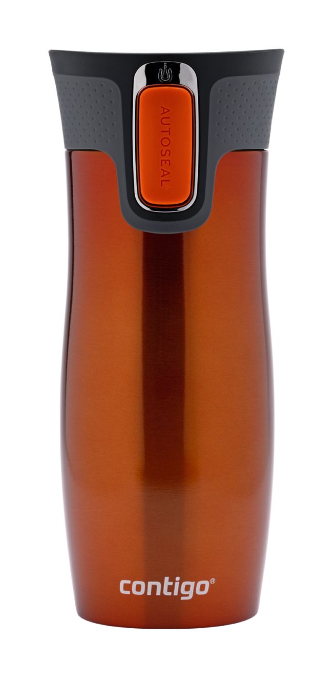 Contigo West Loop Autoseal Thermosbeker - 470ml - Tangerine