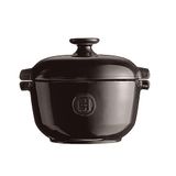 Emile Henry Rijstpot houtskool 2,5 liter