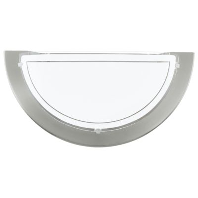 EGLO PLANET 1 Wandlamp Nikkel Staal E27 29 x 14.5 x 8.5 cm