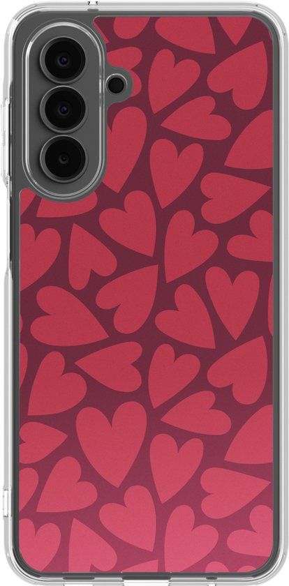 imoshion Hoesje - Geschikt voor Samsung Galaxy A17 (5G) / A17 (4G) - Design hoesje - Hearty Coral Dust
