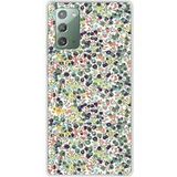 Samsung Galaxy Note 20 Liberty Wiltshire Vert Bedrukt Siliconen Hoesje